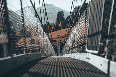 Holzgau suspension bridge